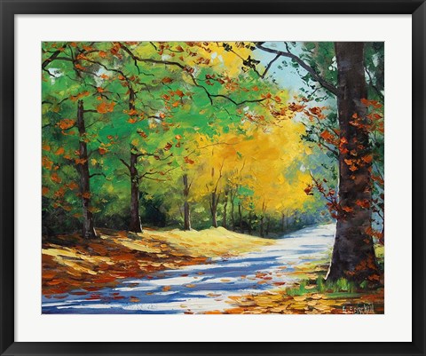 Framed Vibrant Autumn Print