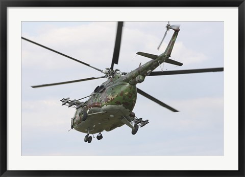 Framed Slovak Air Force Mi-17 Print