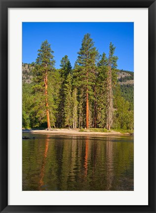 Framed Kettle River Provincial Park, British Columbia Print