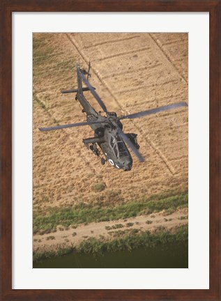 Framed AH-64D Apache Print