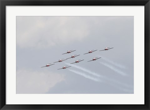 Framed Snowbirds 431 Royal Canadian Air Force Print