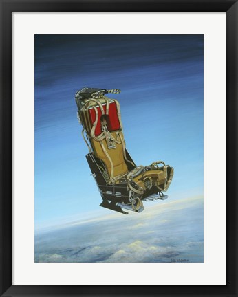 Framed Acrylic Painting of the Martin Baker Ejection Seat Print