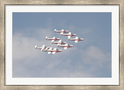 Framed Snowbirds 431 Air Demonstration Squadron of the Royal Canadian Air Force Print