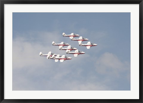 Framed Snowbirds 431 Air Demonstration Squadron of the Royal Canadian Air Force Print