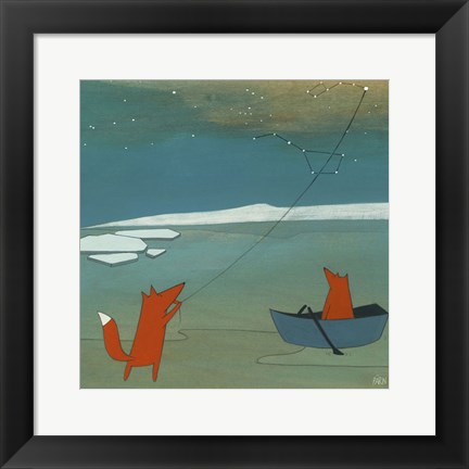 Framed Bring You the North Star Print