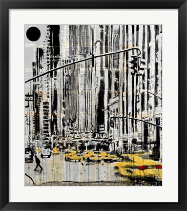 Framed Somewhere in New York City Print