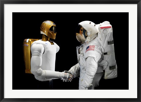 Framed Robonaut 2 Print