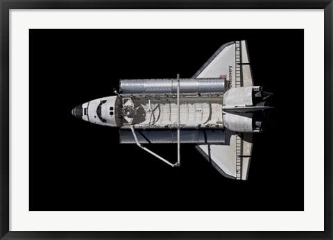 Framed Discovere Space Shuttle Print