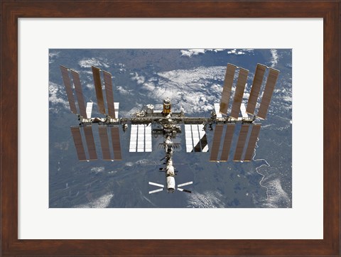 Framed International Space Station 1 Print