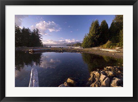 Framed Keith Island, Pacific Rim NP, British Columbia Print