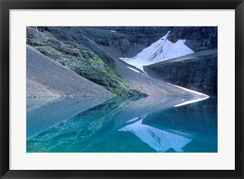 Framed Lake Oesa, Yoho National Park, British Columbia, Canada Print