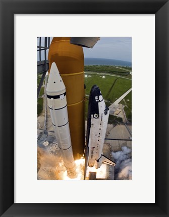 Framed Kennedy Space Center Space Shuttle Print