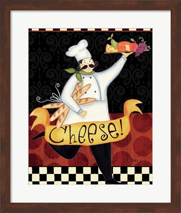 Framed Bon Appetit IV Print