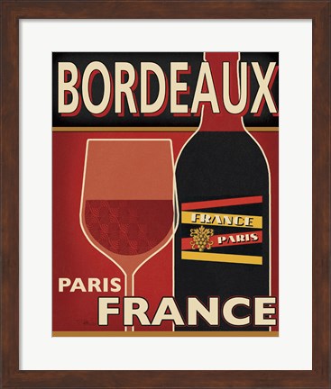 Framed Bordeaux Print