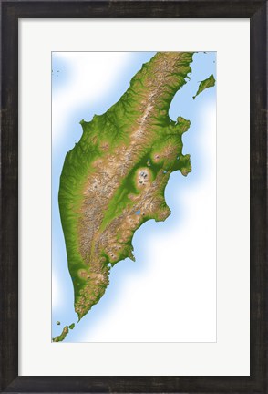 Framed Russia&#39;s Kamchatka Peninsula Print