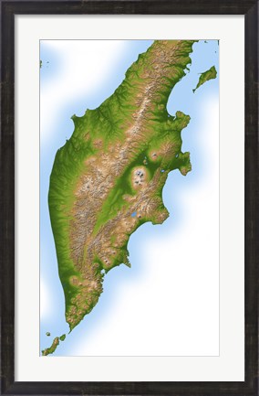 Framed Russia&#39;s Kamchatka Peninsula Print