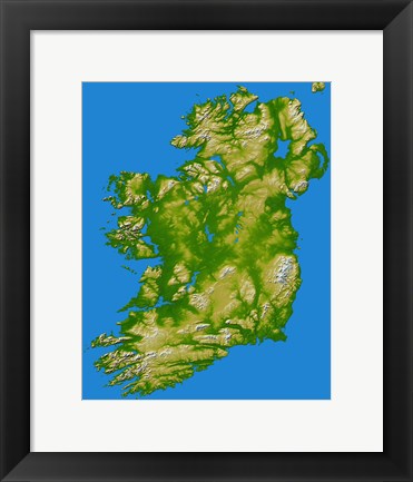 Framed Ireland Print