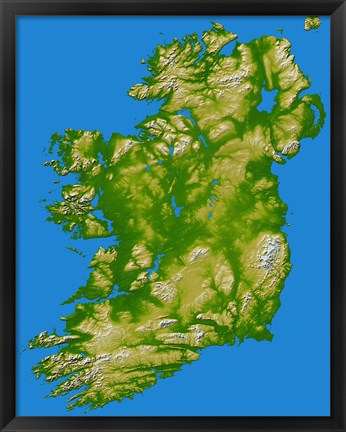 Framed Ireland Print