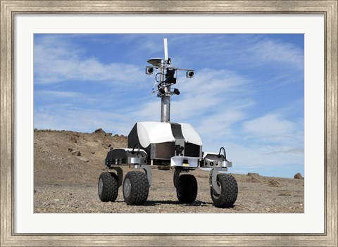 Framed K-10 Rover Black Print