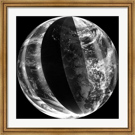 Framed Lunar Eclipse Print