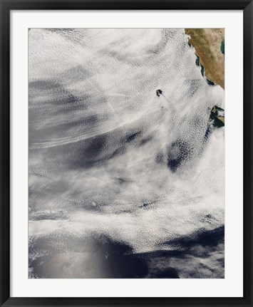 Framed Guadalupe Island, off the Coast of Mexico&#39;s Baja Peninsula Print