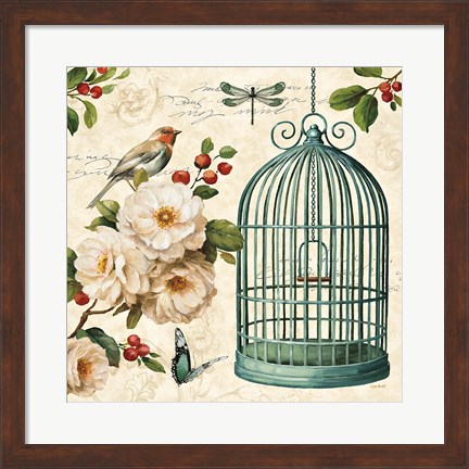 Framed Free as a Bird I Print