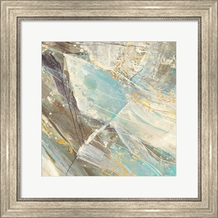 Framed Blue Water I Print