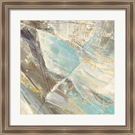 Framed Blue Water I Print