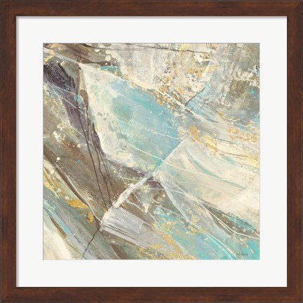 Framed Blue Water I Print