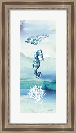 Framed Sea Life VII no Border Print