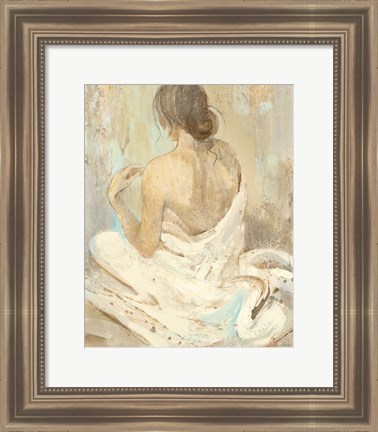 Framed Abstract Figure Study II Print