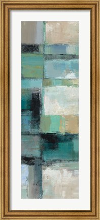 Framed Island Hues Panel I Print