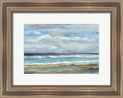 Framed Seashore Print