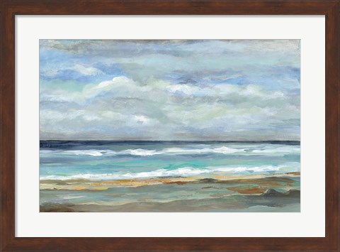 Framed Seashore Print