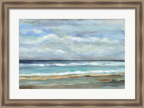 Framed Seashore Print