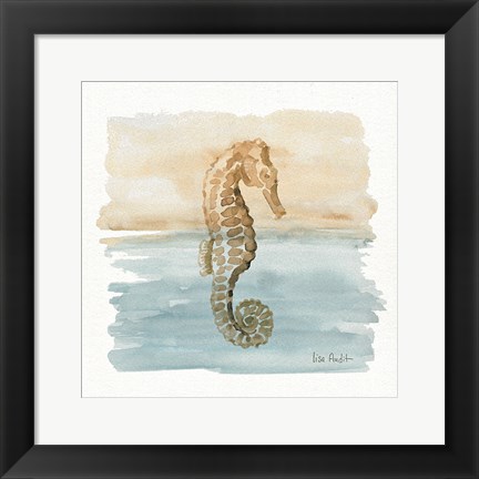 Framed Sand and Sea III Print