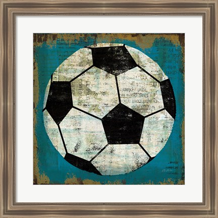 Framed Ball IV Print