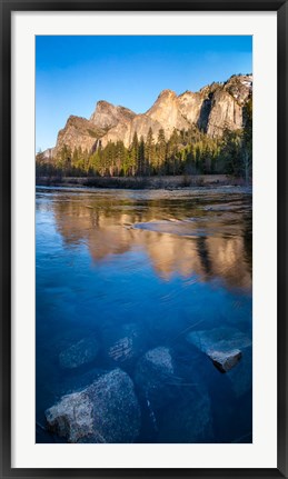 Framed Merced River in the Yosemite Valley Print