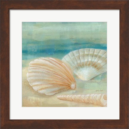 Framed Horizon Shells IV Print