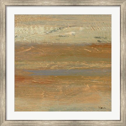 Framed Siena Abstract V Print