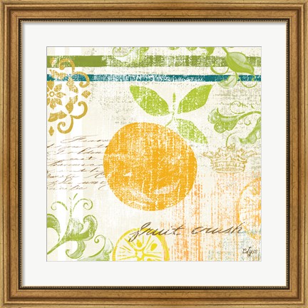 Framed Fruit Crush III Print