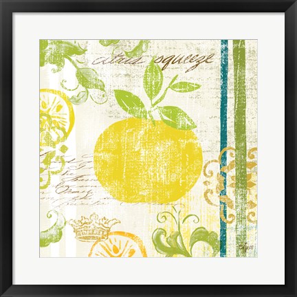 Framed Fruit Crush IV Print