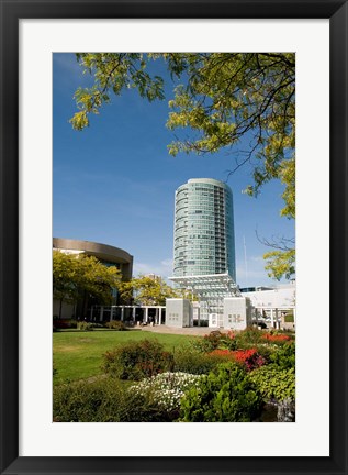 Framed Burnaby, suburb of Vancouver, British Columbia, Canada Print