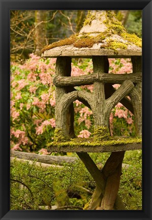 Framed British Columbia, Butchart Gardens Japanese gardens Print