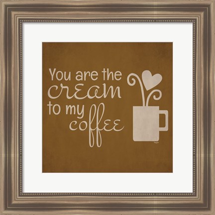 Framed Wine and Coffee Sayings III Print