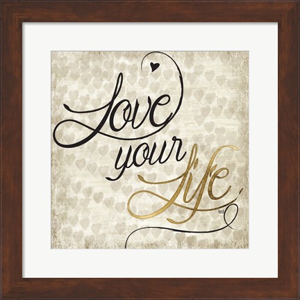 Framed Love Life II Print