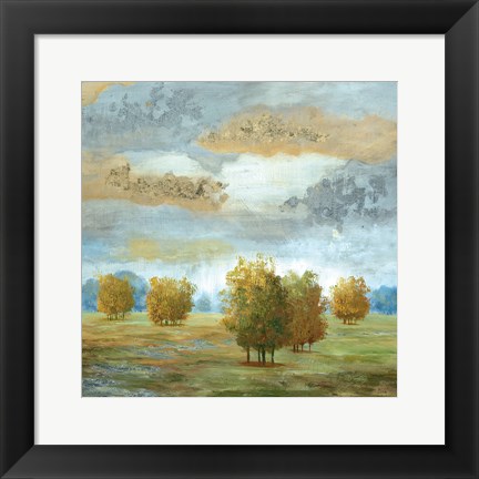 Framed Lush Meadow II Print