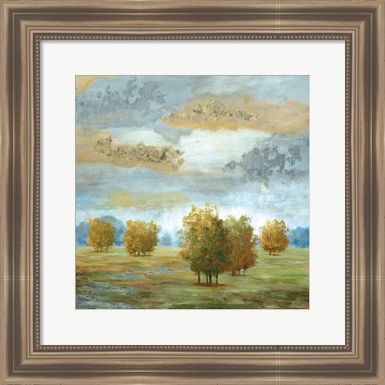 Framed Lush Meadow II Print