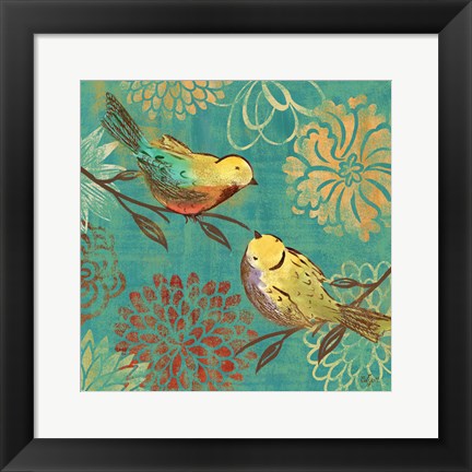 Framed Elegant Chickadee II Print