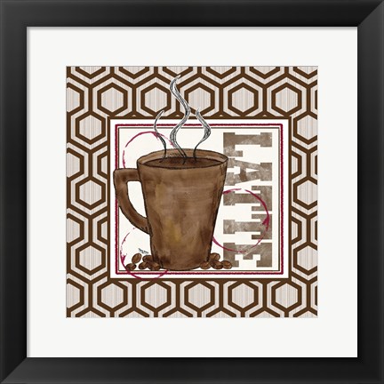 Framed Modern Coffee II Print